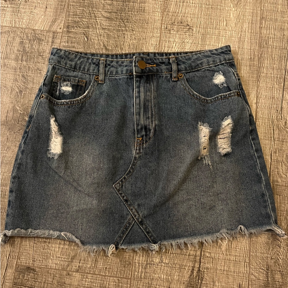 Jean skirt